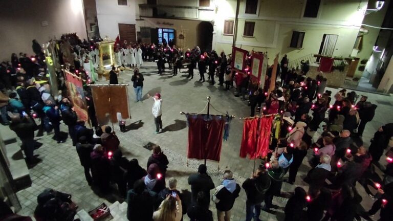 Messa e Processione a Vallepietra per la festa dell’Apparizione della Santissima Trinità 17/02/2024